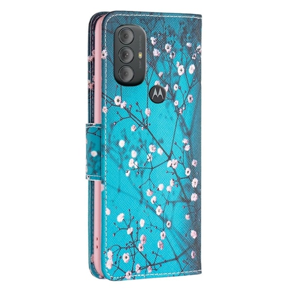 Wonderland Motorola Moto G Power (2022) flip etui - Vintersød Blue