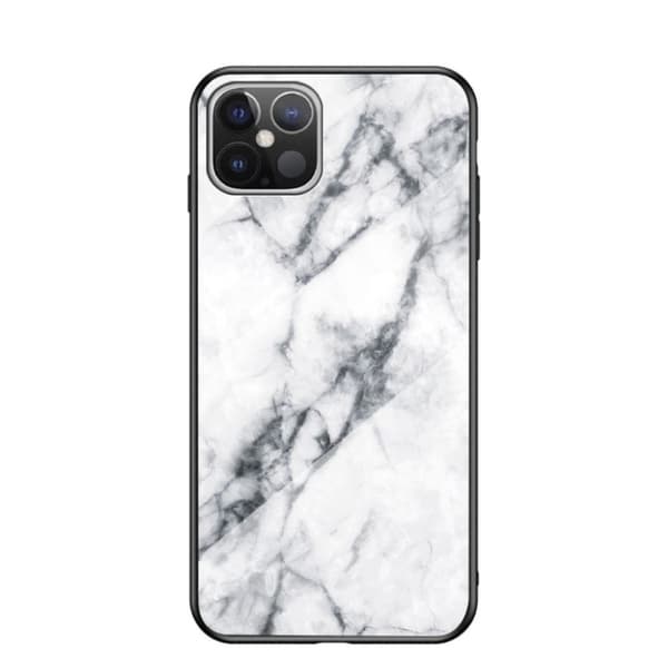 Fantasy Marble iPhone 12 Pro Max deksel - Hvit White