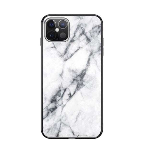Fantasy Marmor iPhone 12 Pro Max skal - Vit Vit
