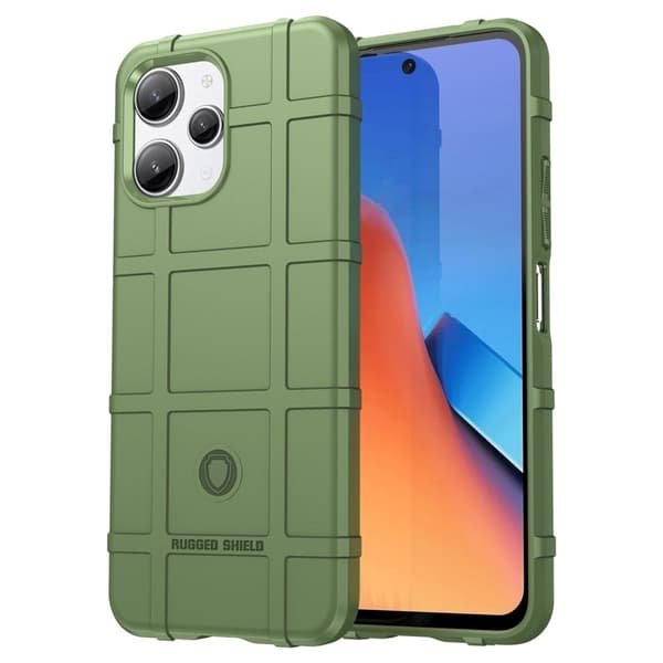 Rugged Shield Etui Xiaomi Redmi 12 - Grønn Green
