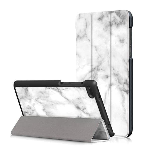 Lenovo Tab 7 Essential deksel I plastikk og kunstlær - Flise mønster Multicolor