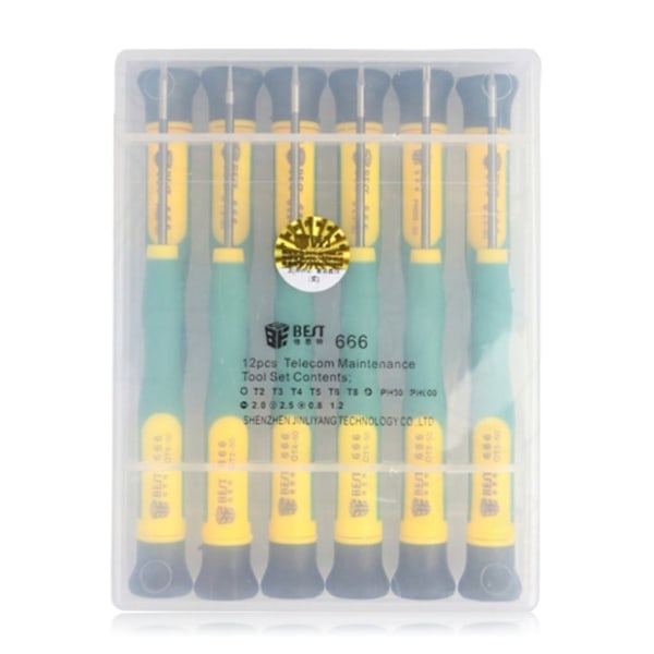 BEST Universal BST-8901 12 i 1 demontering og reparering sett Multicolor