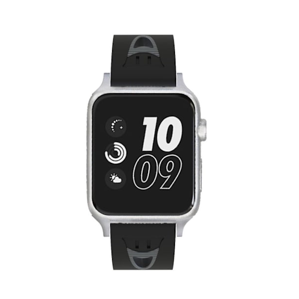 Apple Watch serie 4 40mm silikoneurrem - sort Black