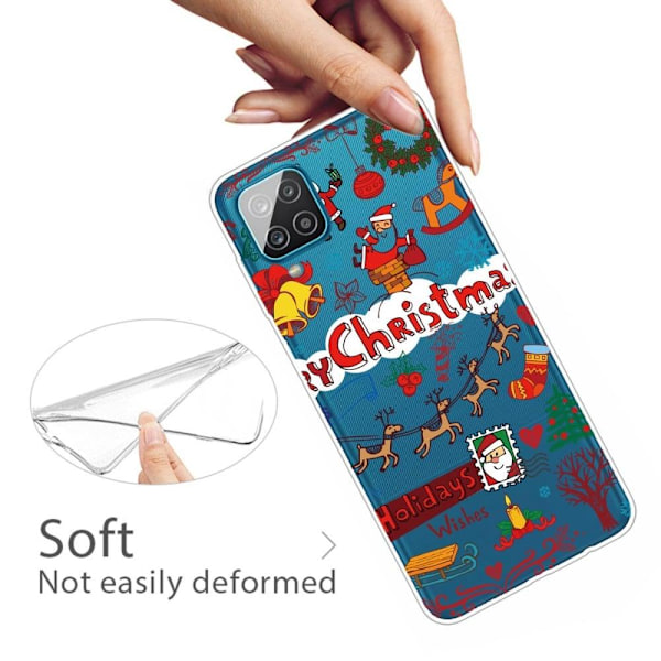 Deco Samsung Galaxy M33 5G kotelot - Joulukoriste Red