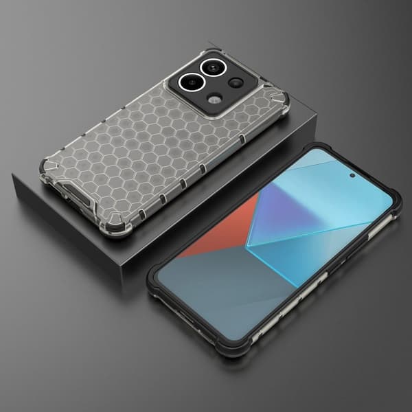Bofink Honeycomb Xiaomi Redmi Note 13 Pro 5G  / Xiaomi Poco X6 cover - Sort Black