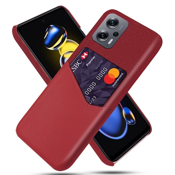 Bofink Xiaomi Poco X4 Gt / Note 11t Pro / 11t Pro Plus Card Suojakuori - Punainen Red