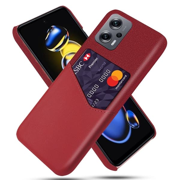 Bofink Xiaomi Poco X4 Gt / Note 11t Pro / 11t Pro Plus Kort Cover - Rød Red