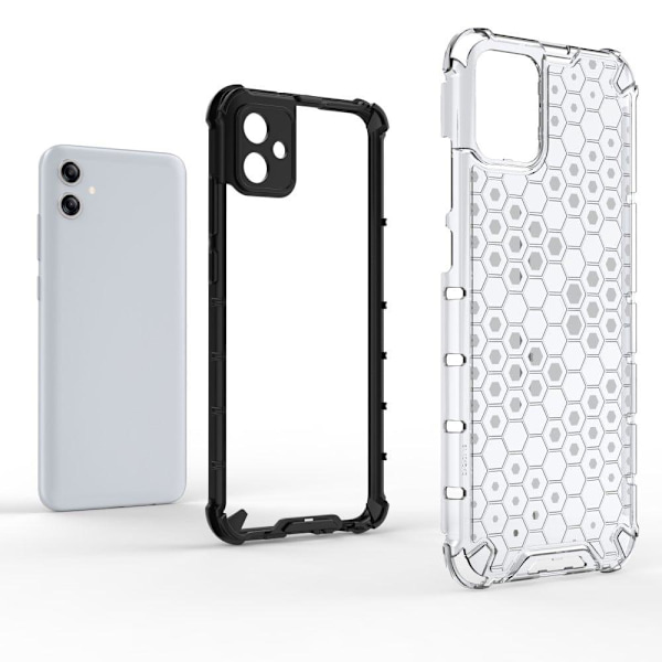 Bofink Honeycomb Samsung Galaxy F04 / Samsung Galaxy M04 / Samsung Galaxy A04e skal - Svart Svart