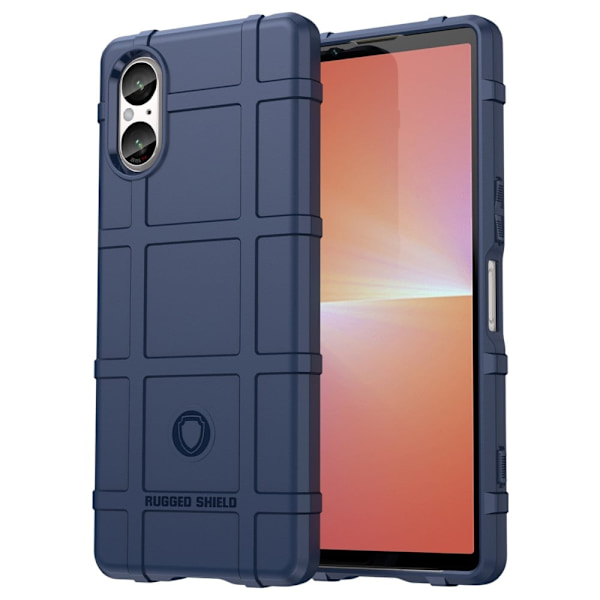 Rugged Shield Etui Sony Xperia 5 V - Blå Blue
