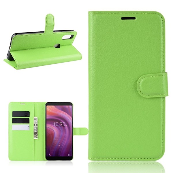 Classic Alcatel 3v (2019) etui – Grøn Green