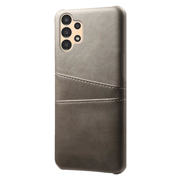 Samsung Galaxy A13 4G skal med korthållare - Silver/Grå Silvergrå