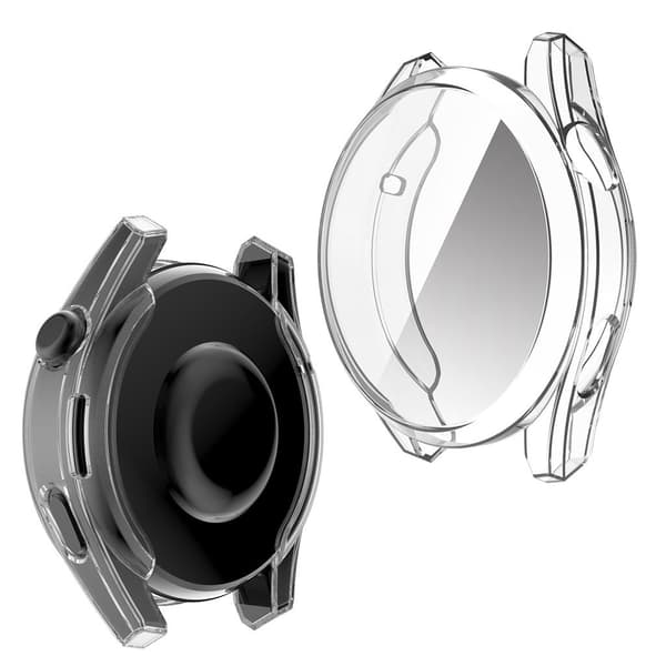 Huawei Watch 3 Pro elektropläterat designskydd - Transparent Transparent