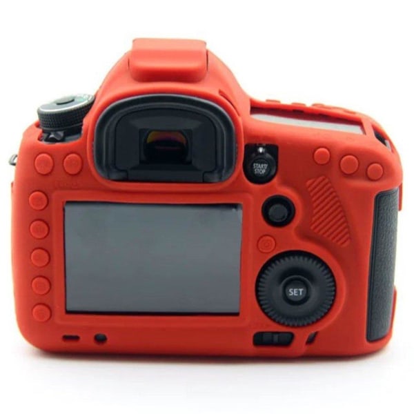 Canon EOS 5D Mark III cover i silikone - Rød Red