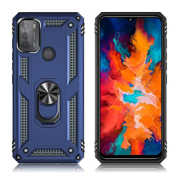 Bofink Combat Motorola Moto G50 skal - Blå Blå
