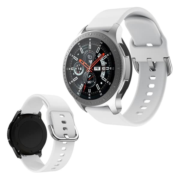 Samsung Galaxy Watch (46mm) silikone Urrem - Hvid White