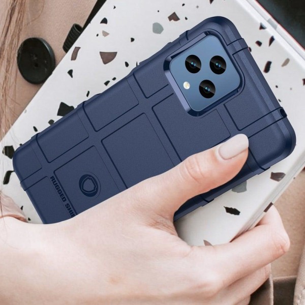Rugged Shield Etui T-mobile Revvl 6 - Blå Blue