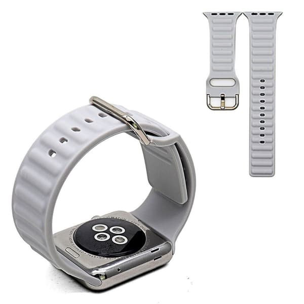 Apple Watch Series 6 / 5 44mm silikone rem - hvid White