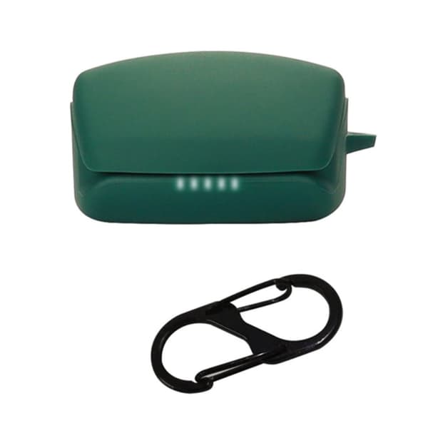 Audio-Technica ATH-TWX9 silikoneetui med spænde - Mørkegrøn Green