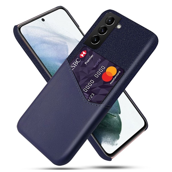 Bofink Samsung Galaxy S21 FE Card Deksel - Blå Blue