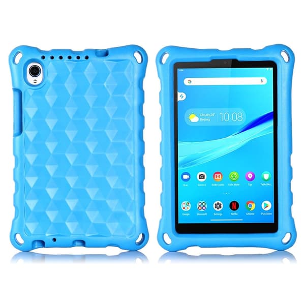 Lenovo Tab M8 EVA-etui med rombemønster - Blå Blue