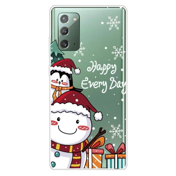 Juletaske til Samsung Galaxy Note 20 - Glad Hver Dag White