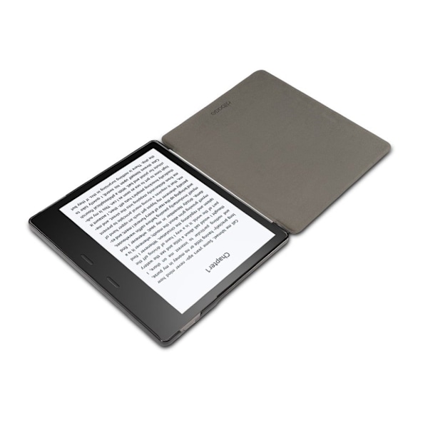 Amazon Kindle Oasis (2019) tyylikäs kuvio nahkainen flip case - Rakas Ja Kukkia Multicolor