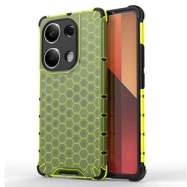 Bofink Honeycomb Xiaomi Redmi Note 13 Pro 4G / Xiaomi Poco M6 Pro skal - Grön Grön