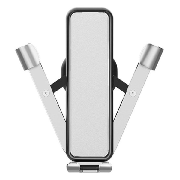 Universal durable car mount holder - Silver Silver grey
