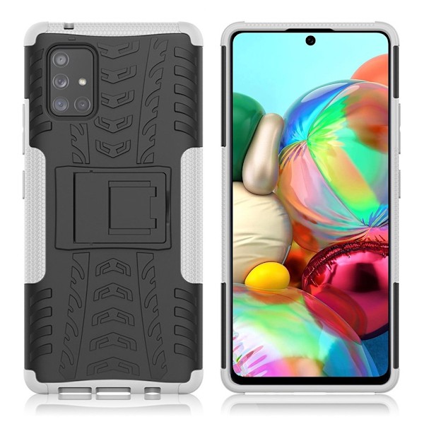 Offroad Cover - Samsung Galaxy A71 5G - Sort / Hvid Black