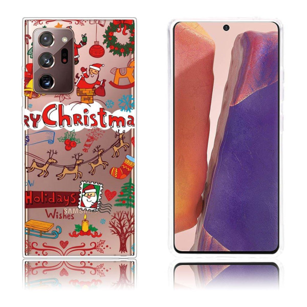 Christmas Samsung Galaxy Note 20 Ultra Etui - Christmas Brown