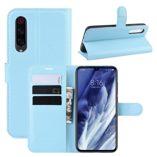 Classic Xiaomi Mi 9 Pro flip kotelot - Vauvasininen Blue