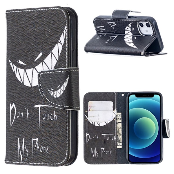 Wonderland iPhone 12 Mini fodral -Svart Svart