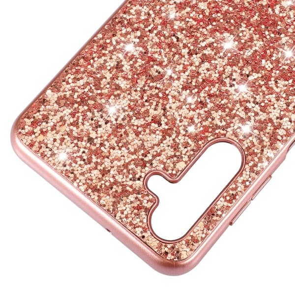 Glitter Samsung Galaxy A16 cover - Blå Blue