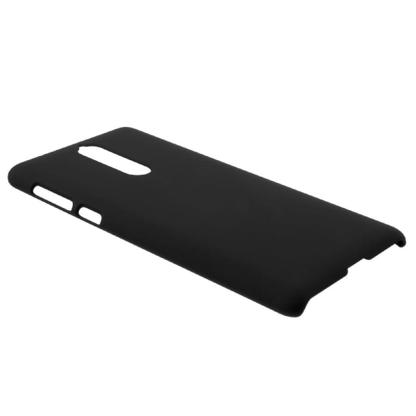 Nokia 8 Gummibelagt cover - Sort Black