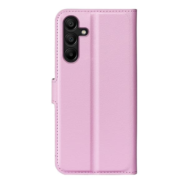 Klassisk Samsung Galaxy M15 flip etui - Lyserød Pink
