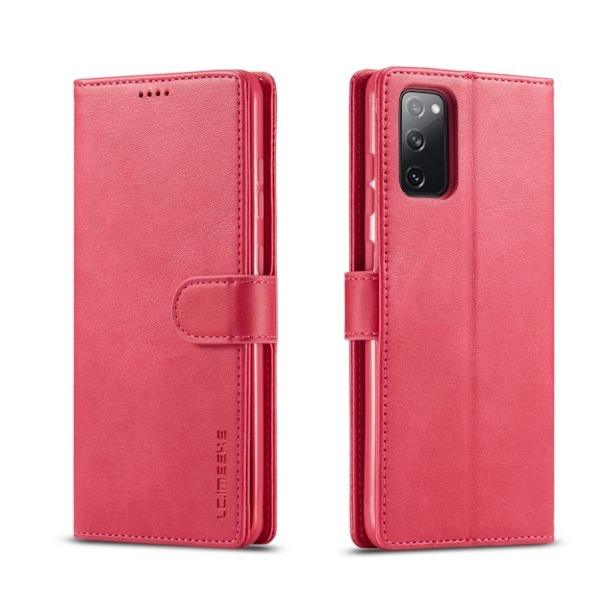 LC.Imeeke läder Samsung Galaxy S20 FE 5G / Samsung Galaxy S20 FE fodral - Rosa Rosa