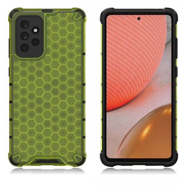 Bofink Honeycomb Samsung Galaxy A72 5G kotelot - Vihreä Green