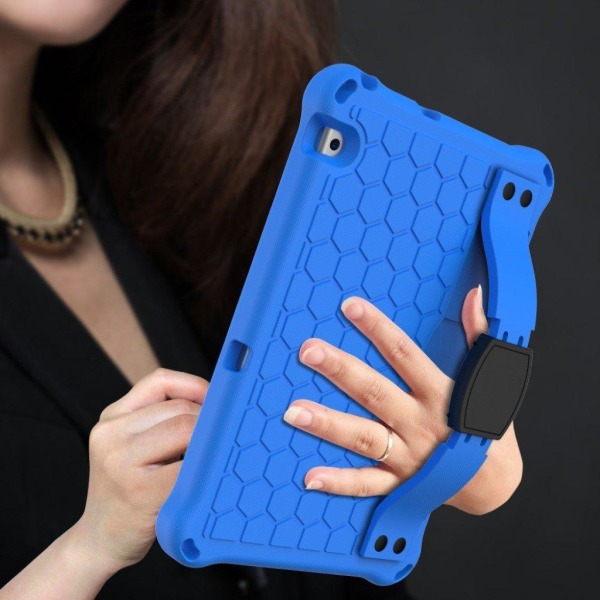 Huawei MediaPad T5 honeycomb skin-etui - Blå / Sort Blue