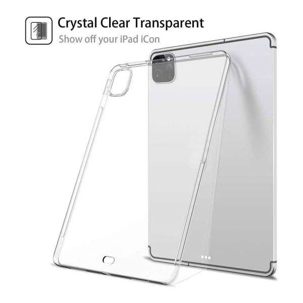 Transparent, fleksibelt beskyttelsescover til iPad Pro 11 tommer Transparent