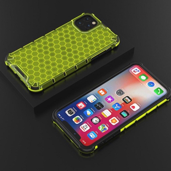 Bofink Honeycomb iPhone 11 Pro Max etui - Grøn Green