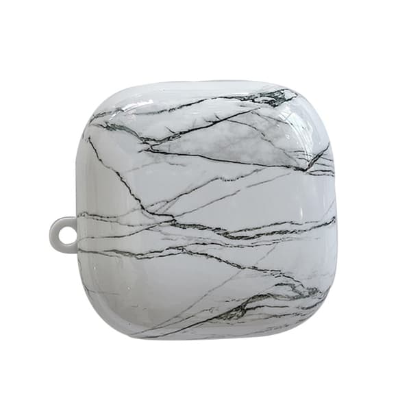 Beats Fit Pro-kuffert med marmortema - Hvid White