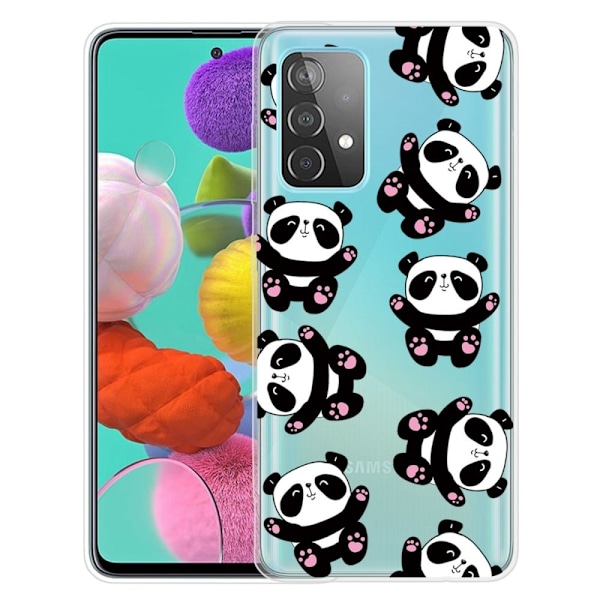 Deco Samsung Galaxy A23 deksel - Pandaer Black