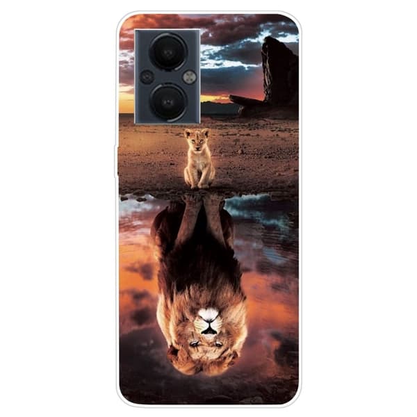 Deco OnePlus Nord N20 5G skal - Lejon Brun