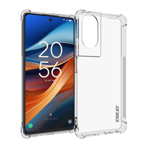 ENKAY klart fallsikkert etui for TCL 50 SE Transparent