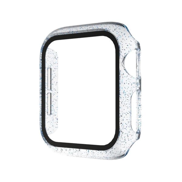Apple Watch Serie 5 / 4 44mm glittrig ram - Sjöblå Blå