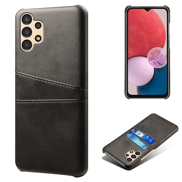 Dual Card Samsung Galaxy A13 4G cover - Sort Black