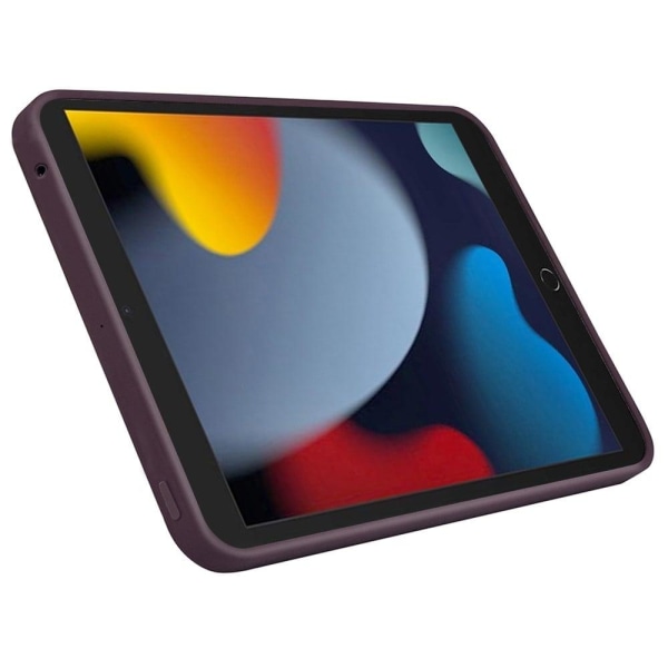 iPad 10.2 (2021) / (2020) / (2019) simple silicone cover - Dark Purple