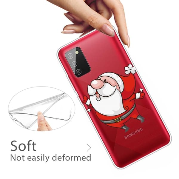 Juleetui til Samsung Galaxy A03s - Glad Julemand Multicolor