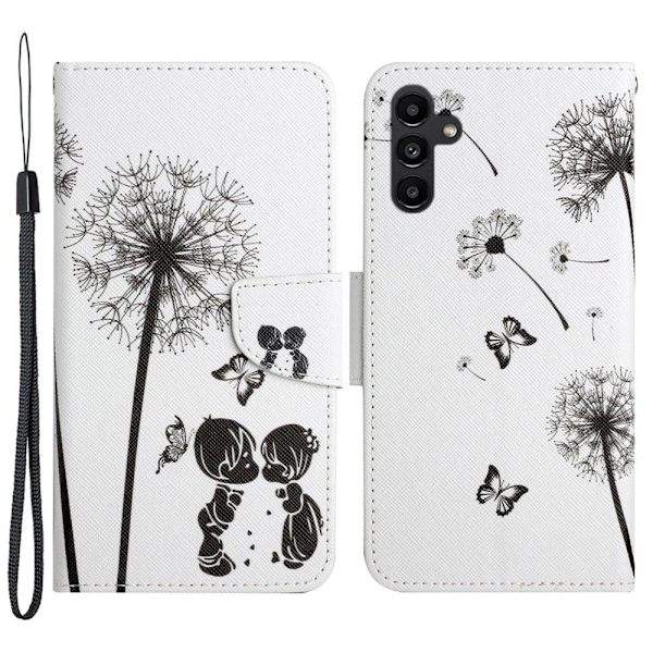Wonderland Samsung Galaxy A24 4G Läppäkotelo - Dandelion White