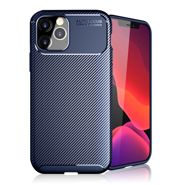 Carbon Shield iPhone 12 Pro Max deksel - Blå Blue